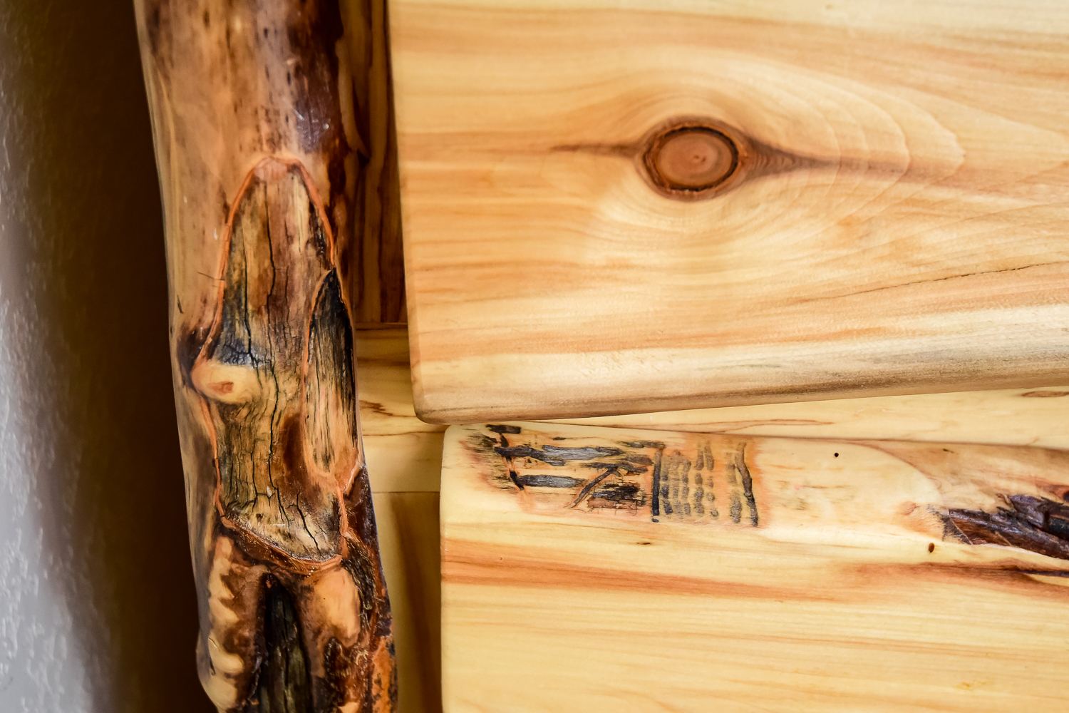 Hand-crafted Knotty Pine Up-Right Dresser
