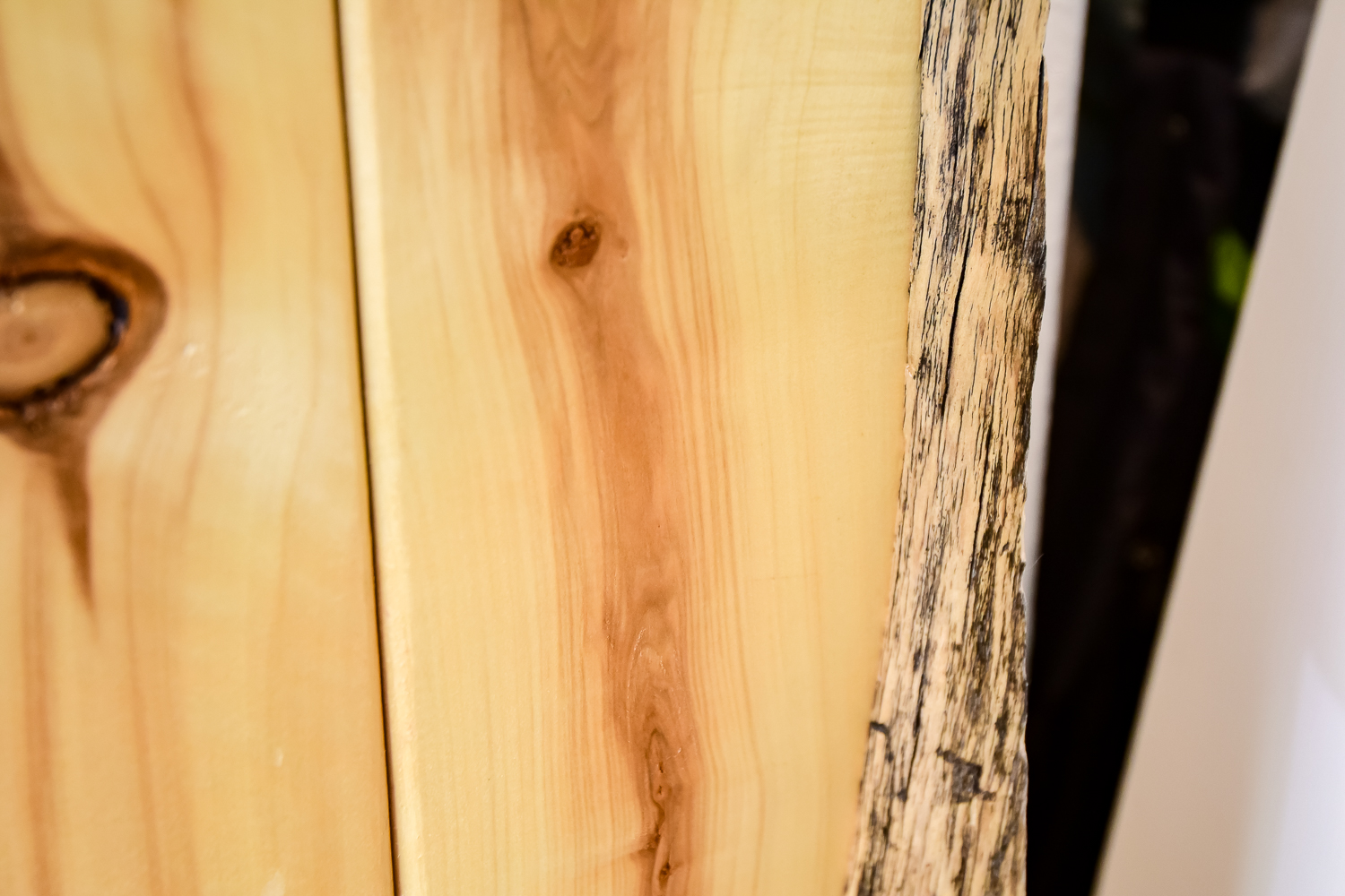 Hand-crafted Knotty Pine Up-Right Dresser