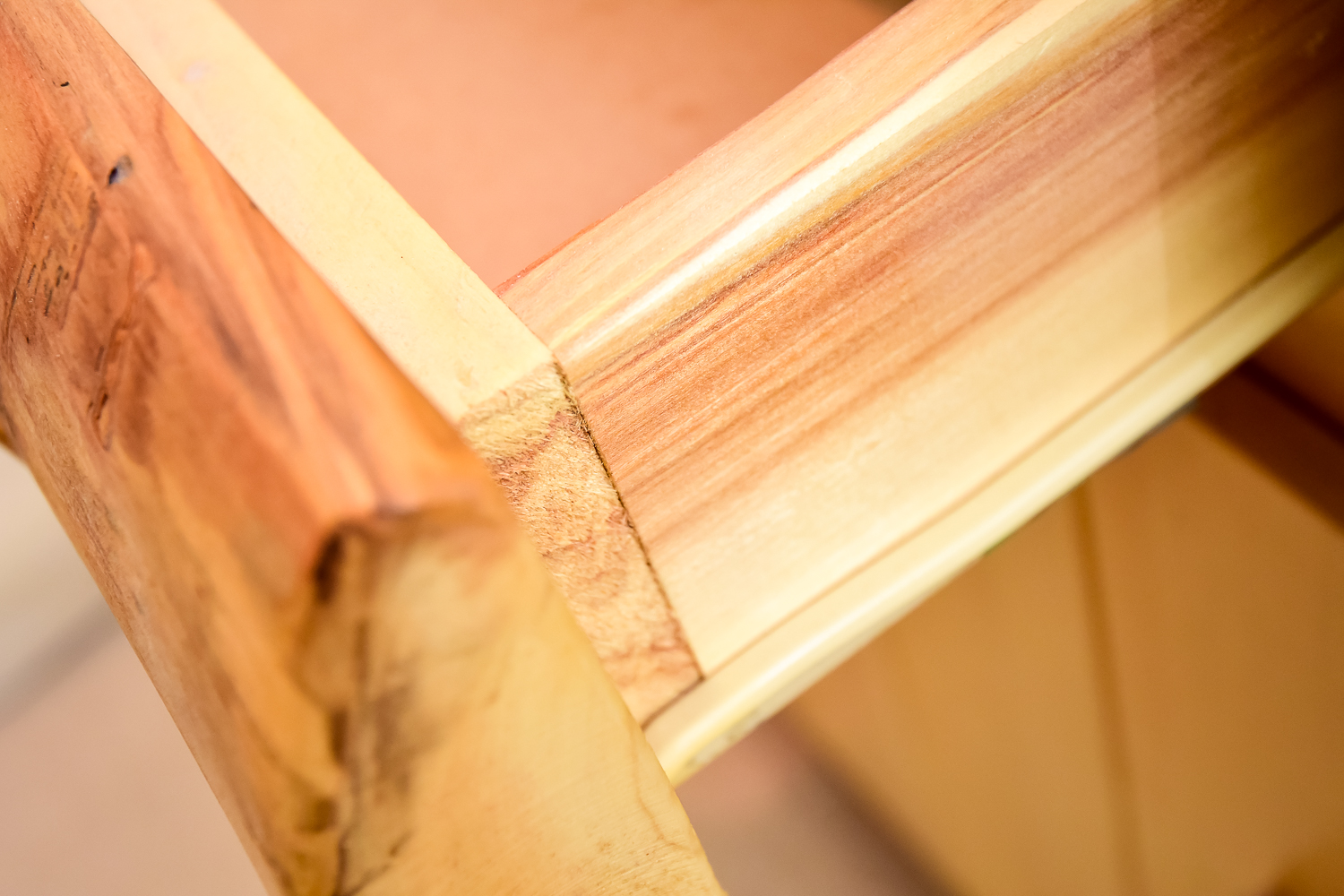 Rustic Knotty Pine Night Stand