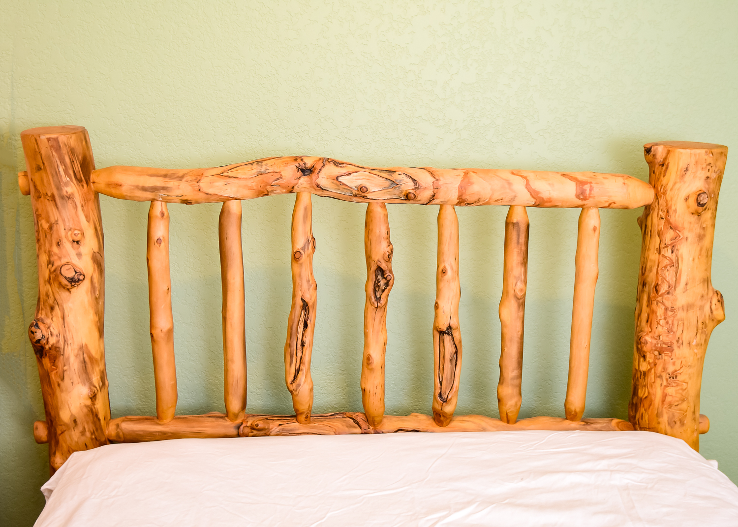 Knotty Pine Head Board and Frame
