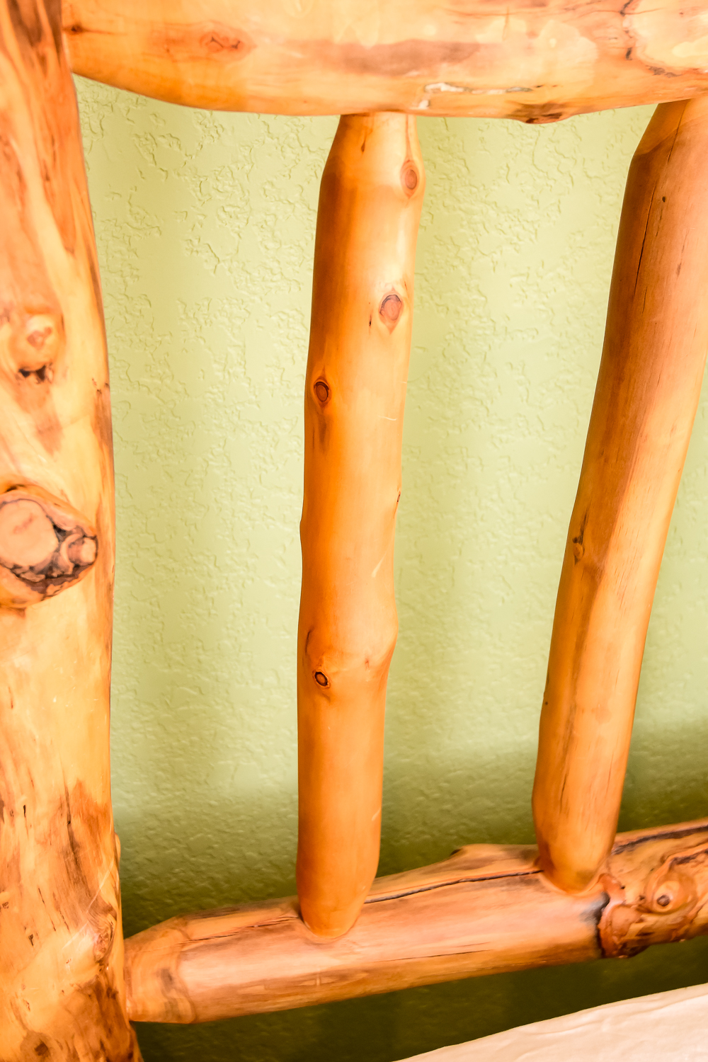 Knotty Pine Head Board and Frame