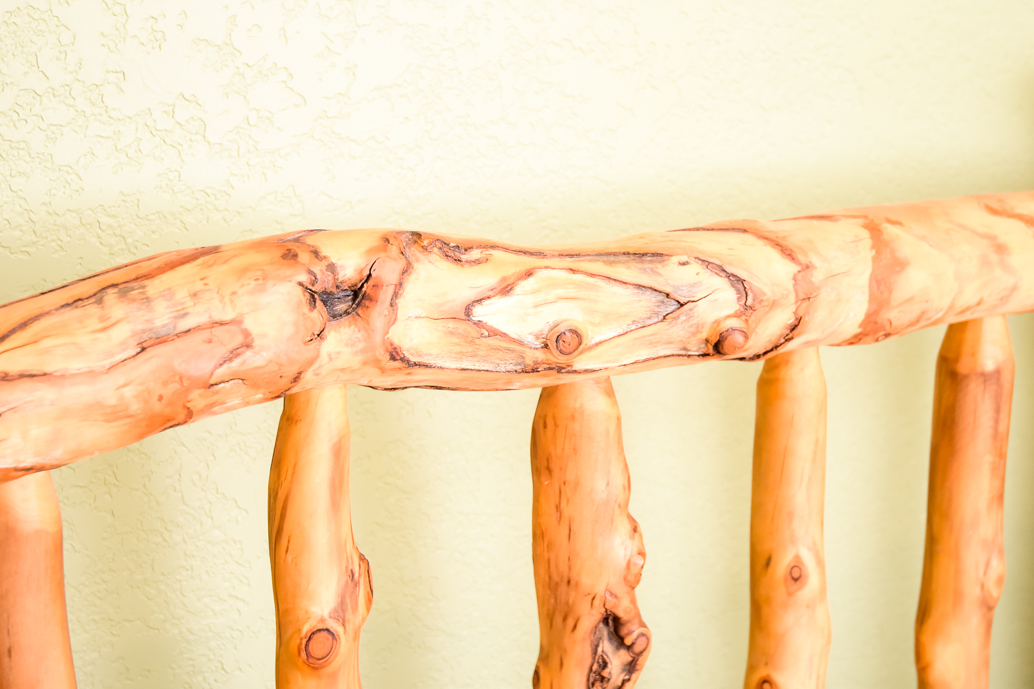 Knotty Pine Head Board and Frame