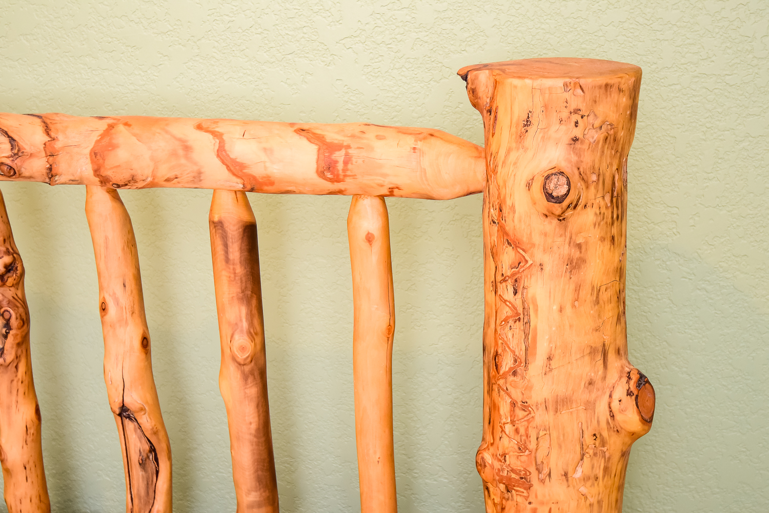 Knotty Pine Head Board and Frame