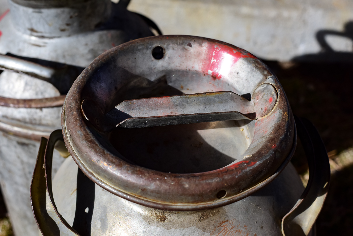 Set of Vintage Milk Cans