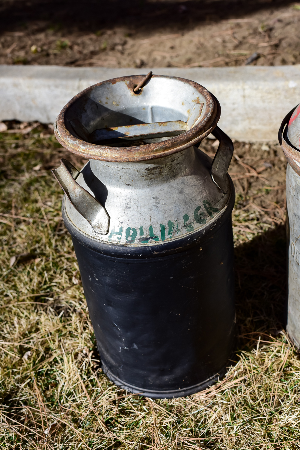 Set of Vintage Milk Cans