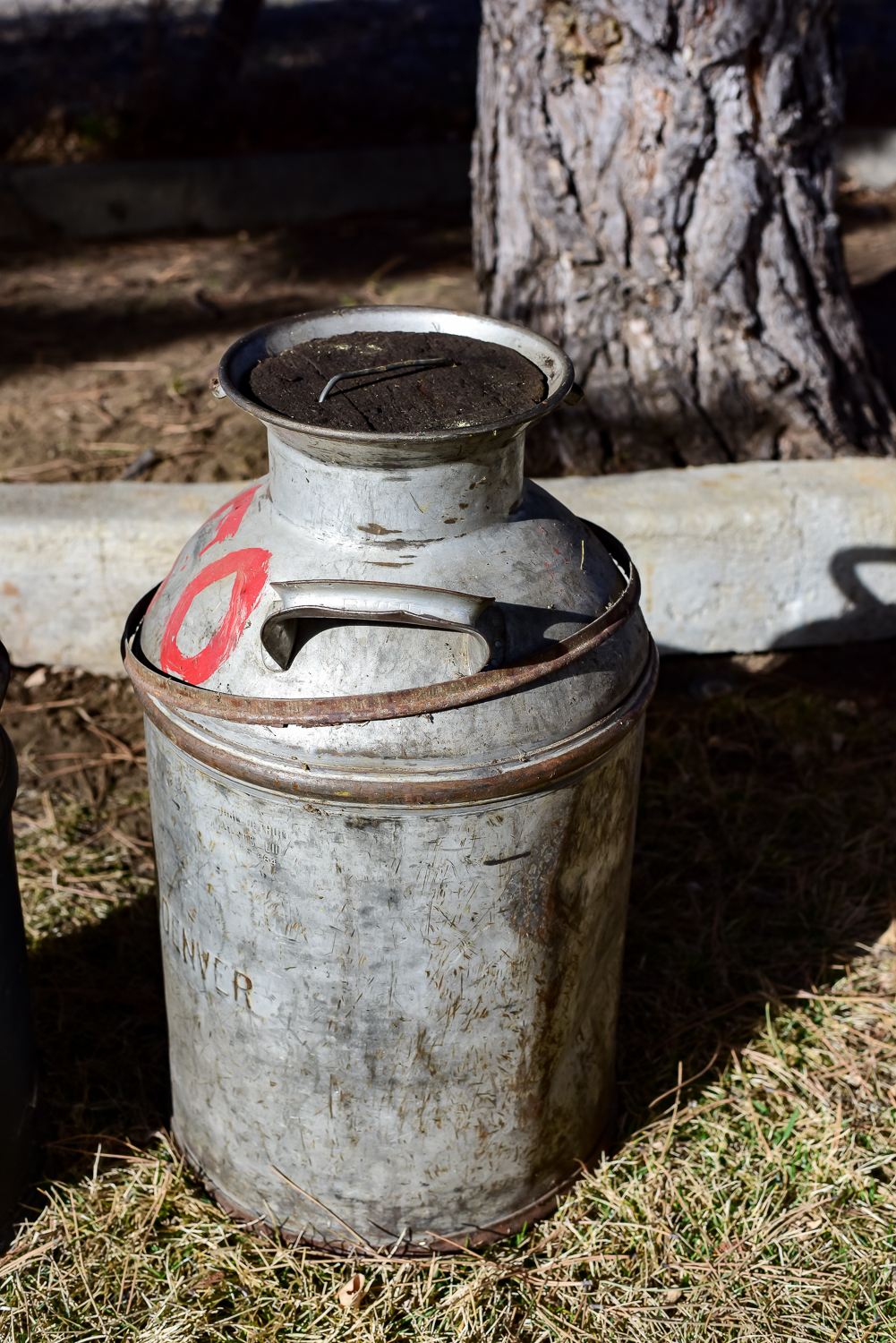 Set of Vintage Milk Cans