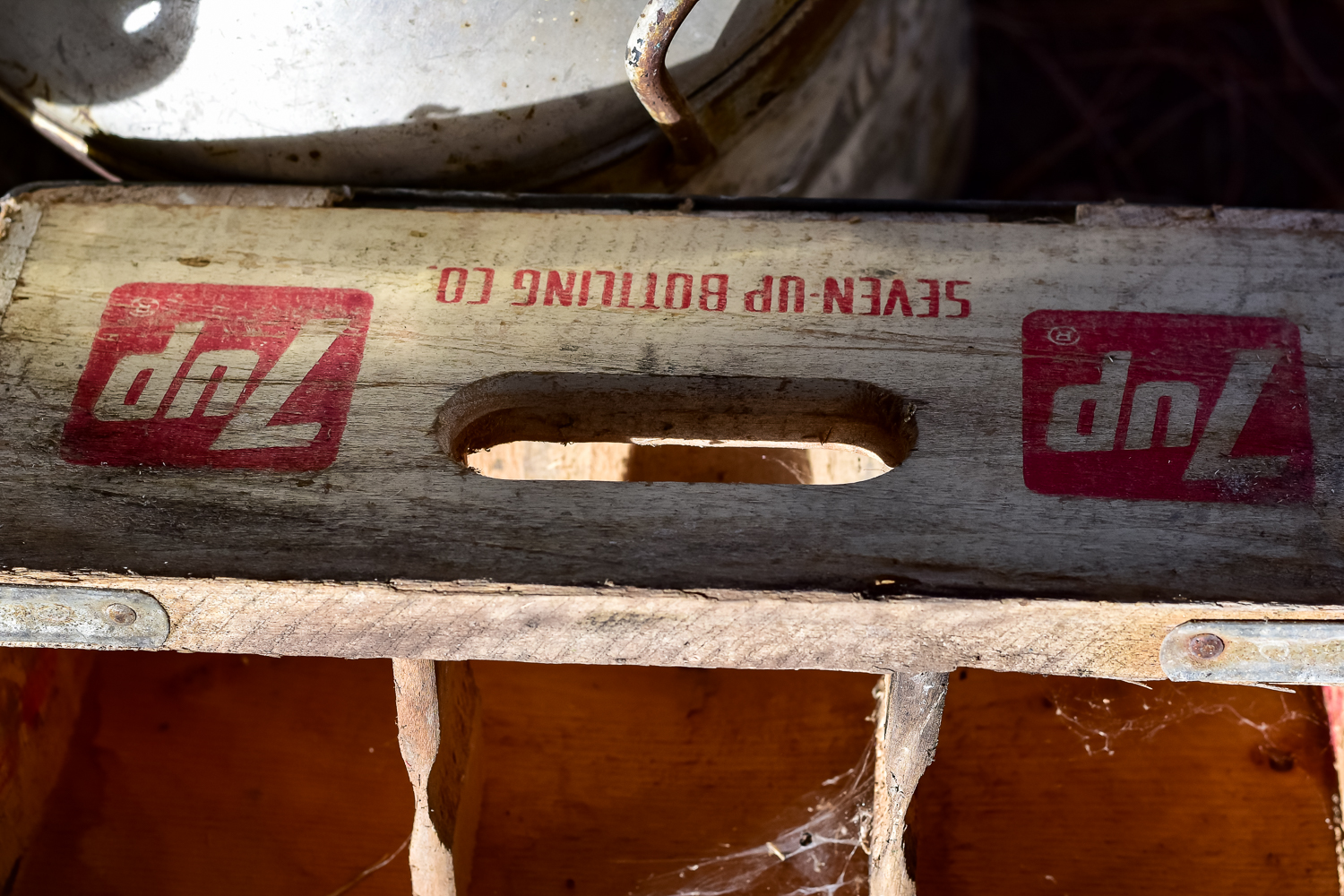 Vintage Milk Can And Crates