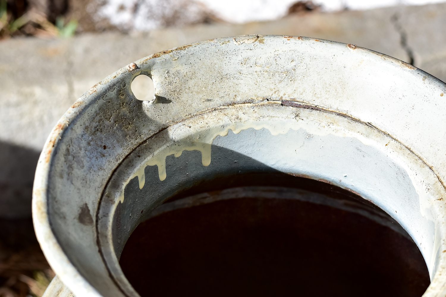 Vintage Milk Can And Crates