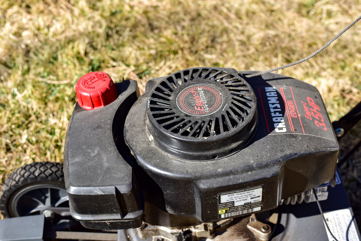 Sears Craftsman 3.5 HP Gas-Powered Lawn Edger