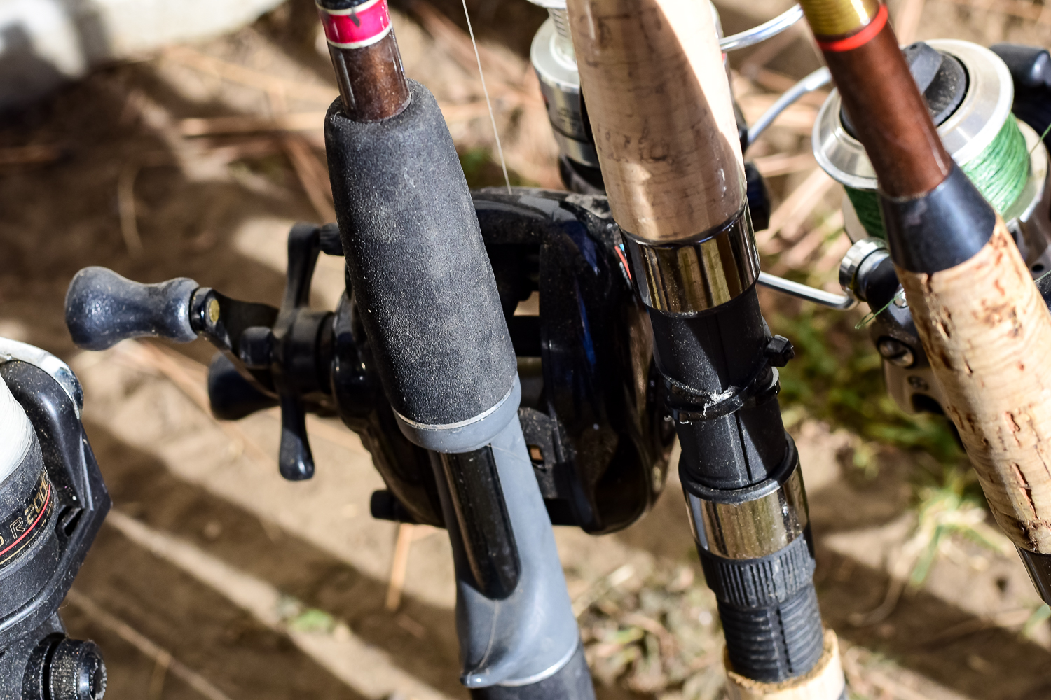 Collection of Fishing Rods