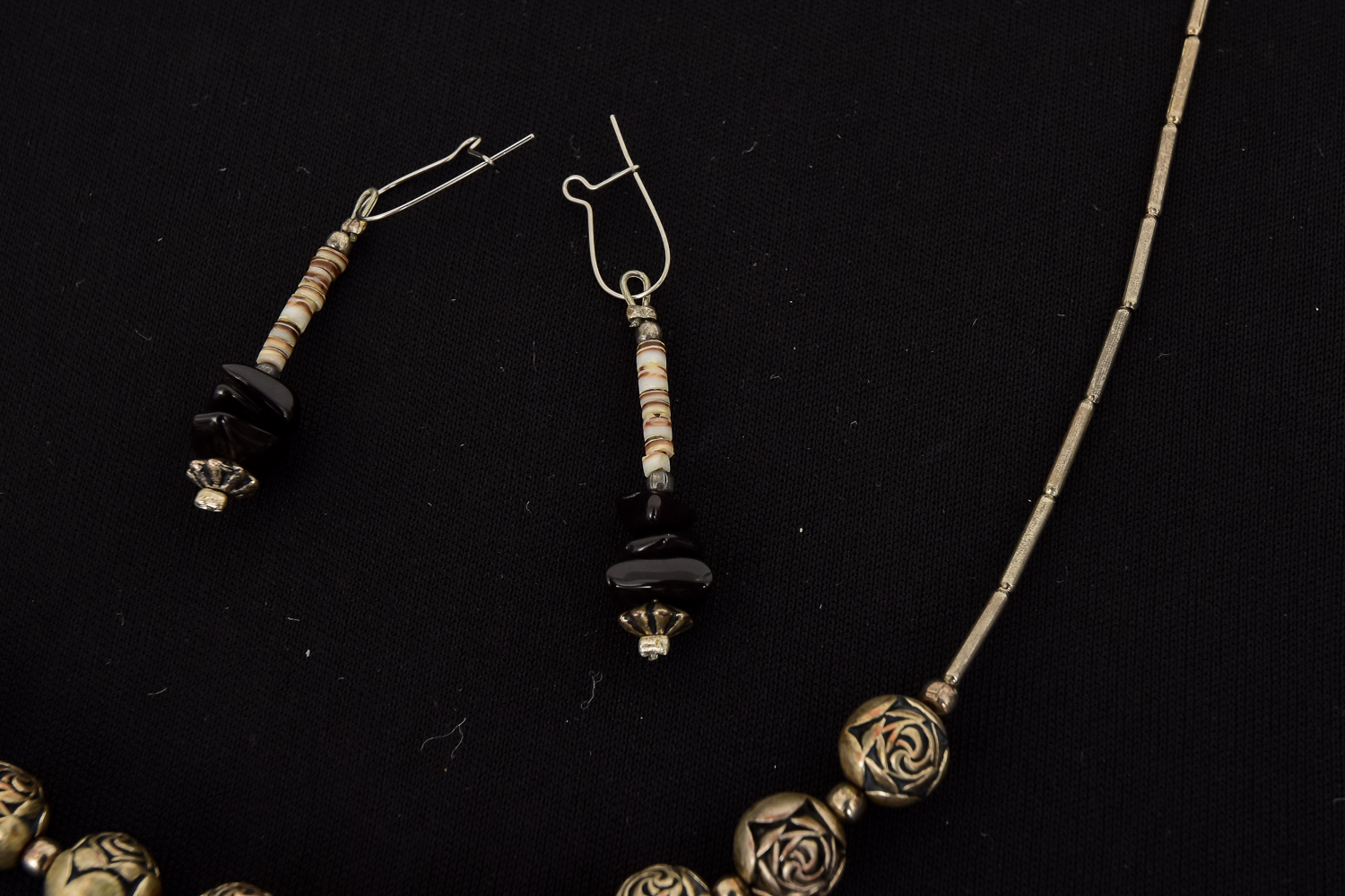 Variety of Silver Tone and Beaded Jewelry