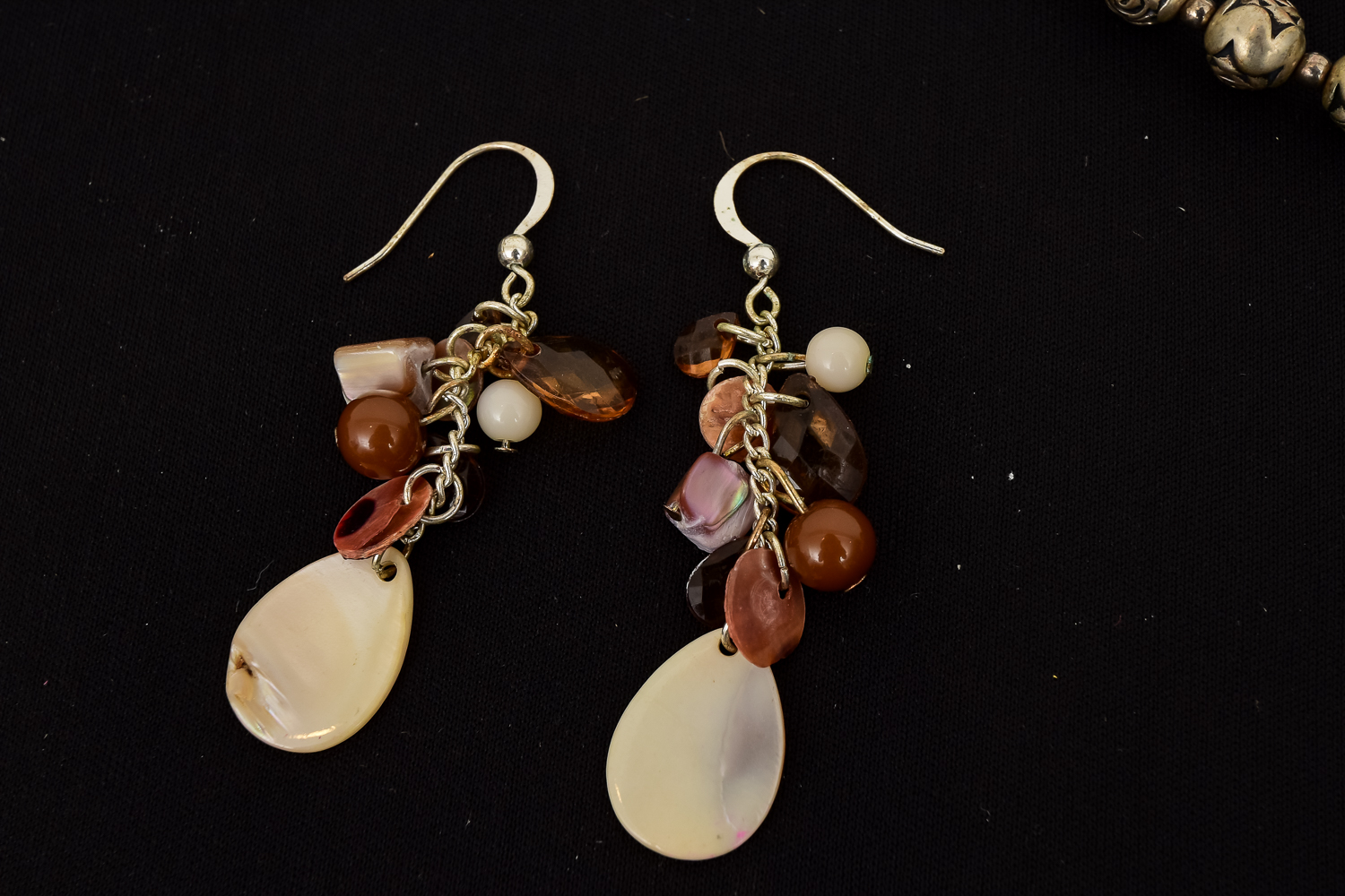 Variety of Silver Tone and Beaded Jewelry