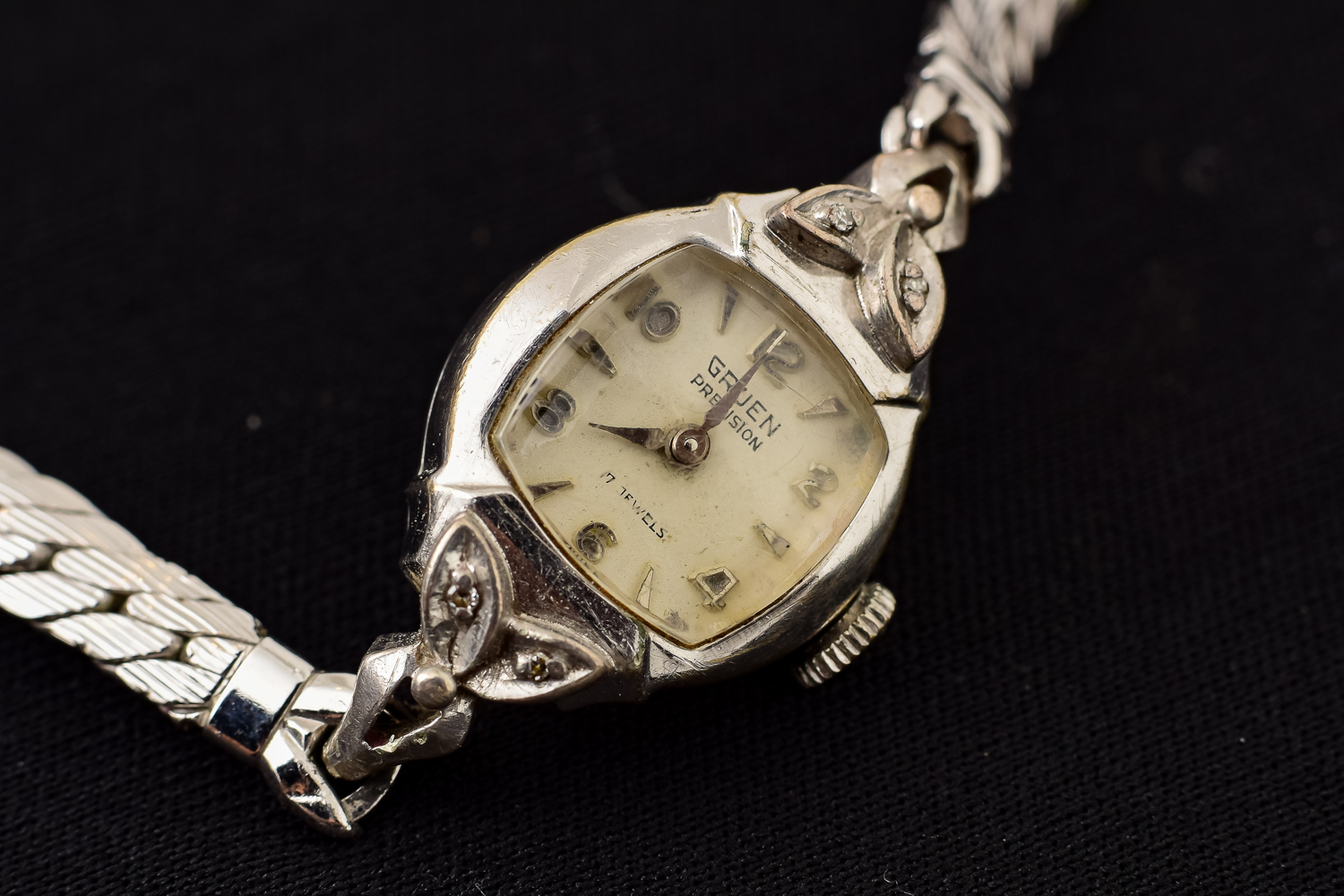 Vintage Gruen and Bulova Ladies Gold Plated Wrist Watches