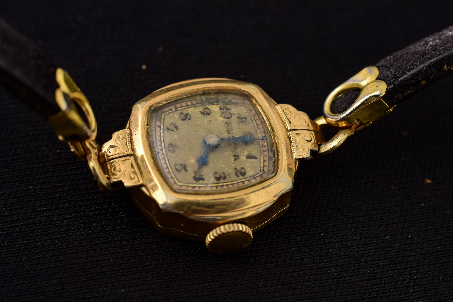 Vintage Gruen and Bulova Ladies Gold Plated Wrist Watches