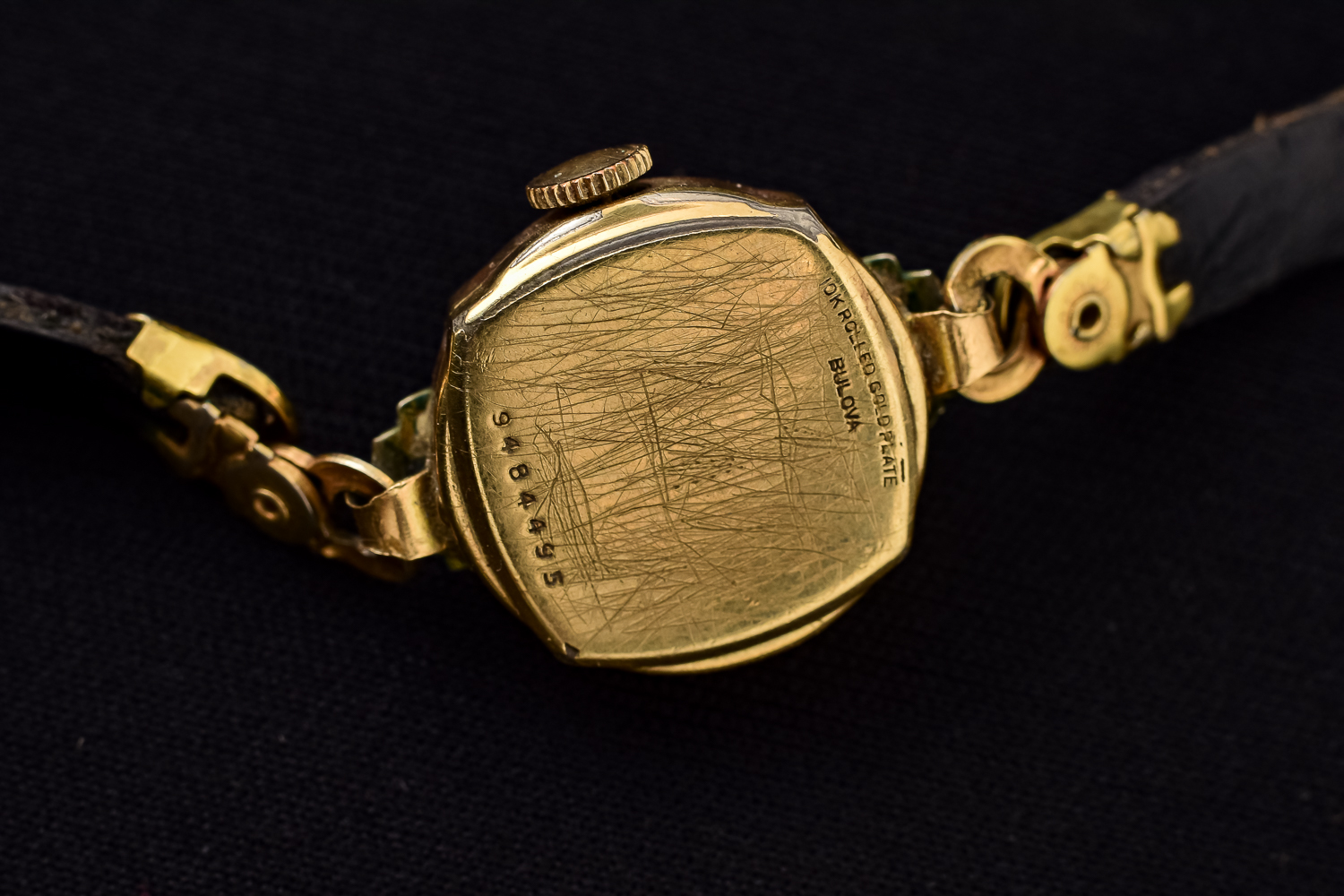 Vintage Gruen and Bulova Ladies Gold Plated Wrist Watches