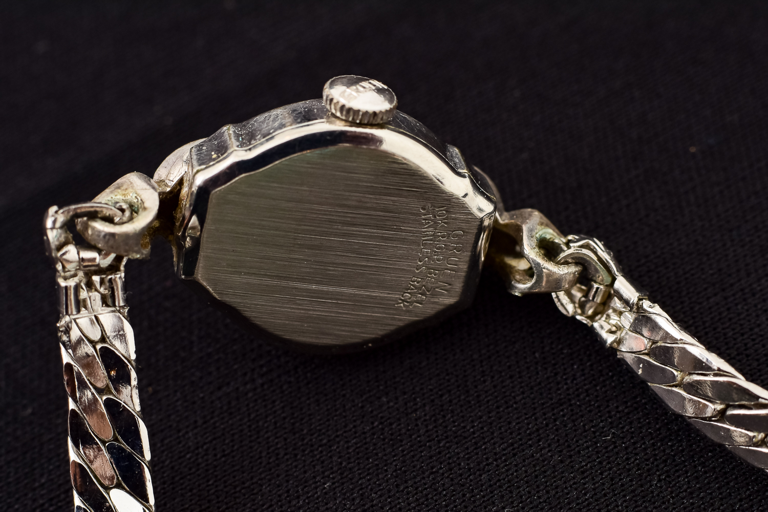 Vintage Gruen and Bulova Ladies Gold Plated Wrist Watches