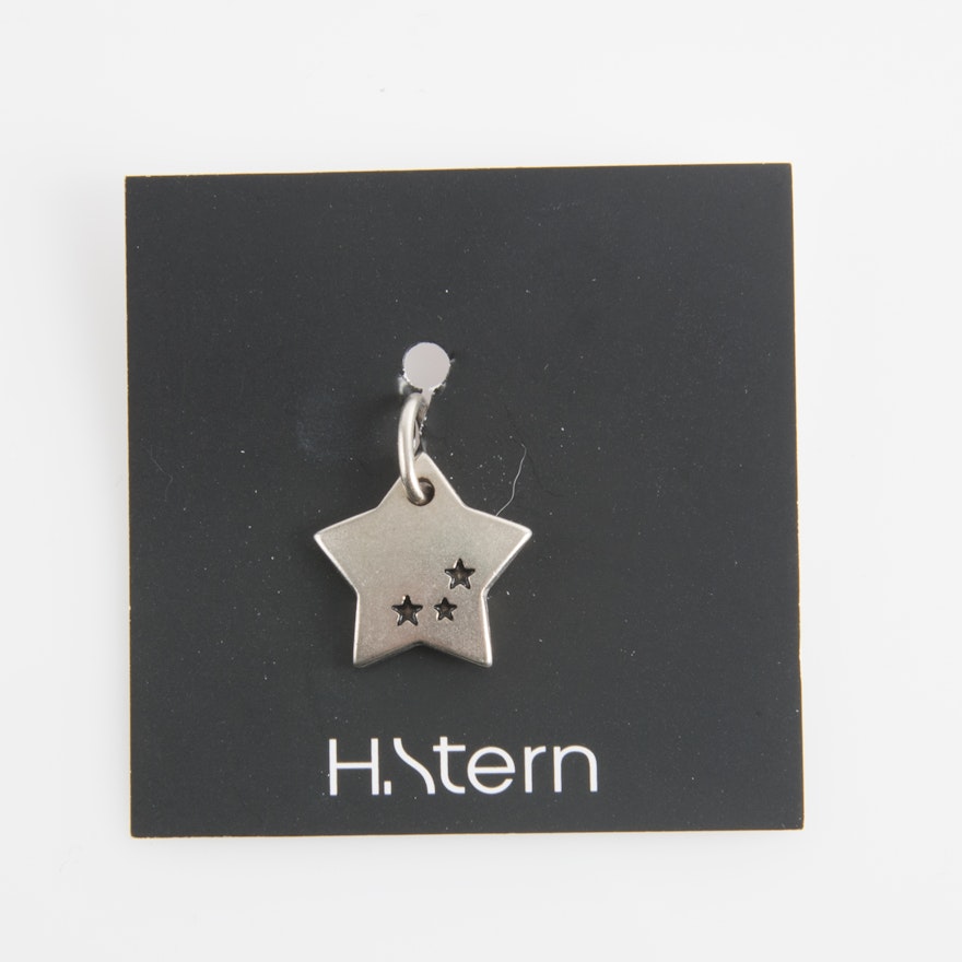H. Stern Sterling Silver Star Pendant