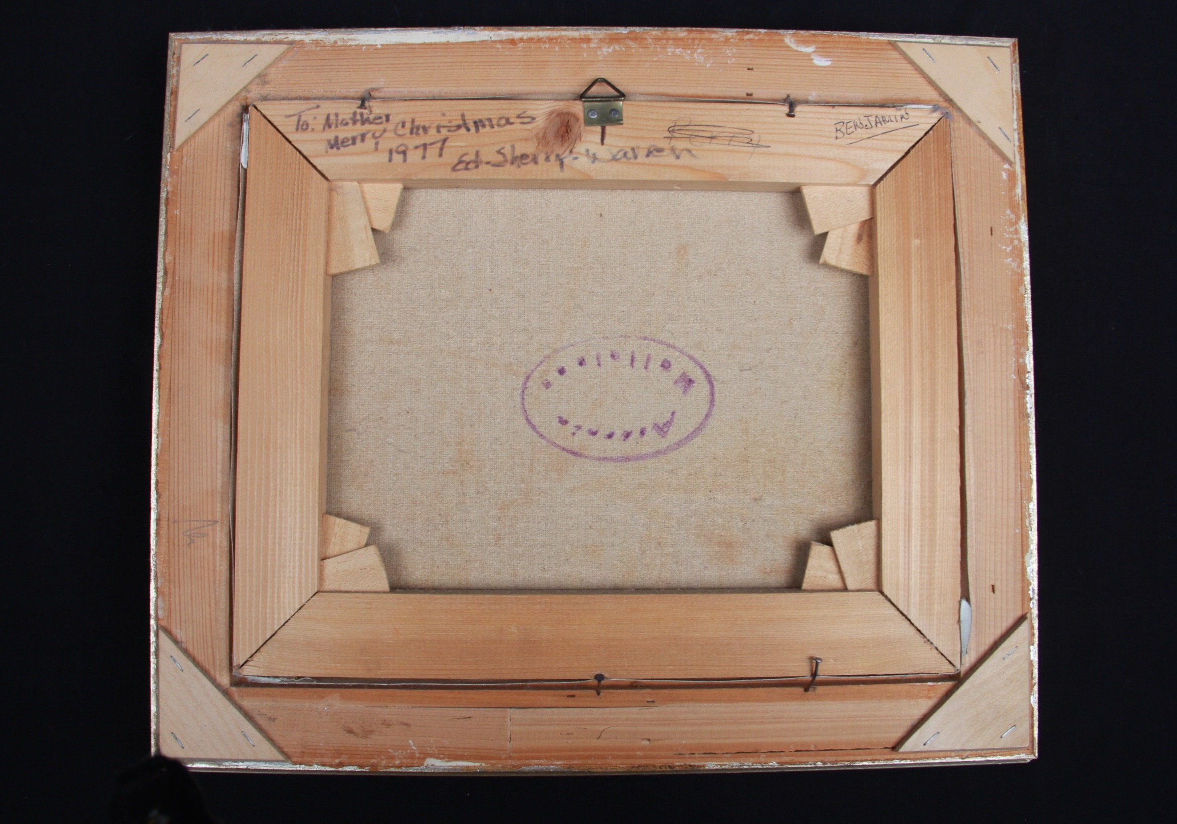 Okreno Oil Painting of Swiss Alps Village