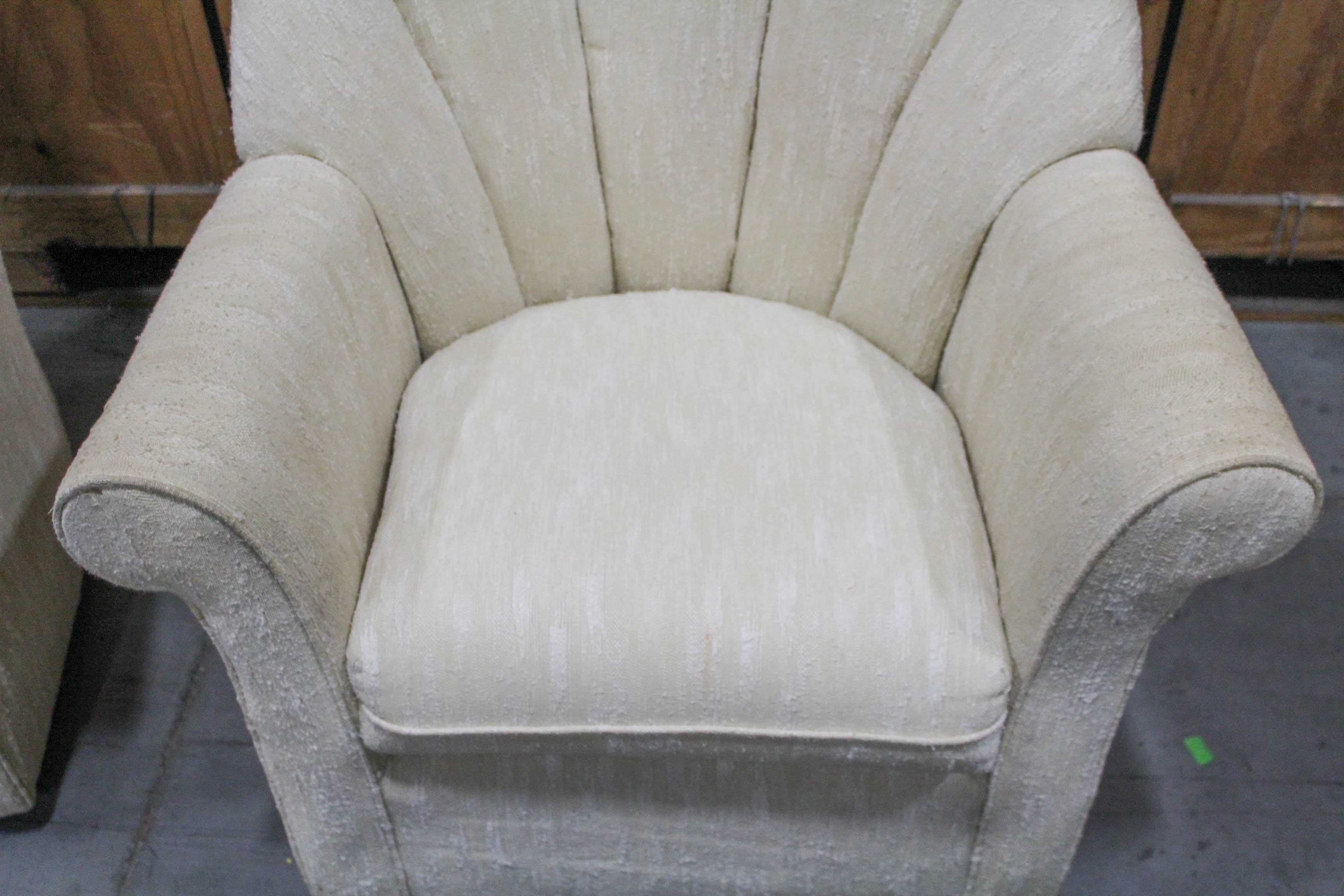 Vintage Elder-Beerman Upholstered Armchairs