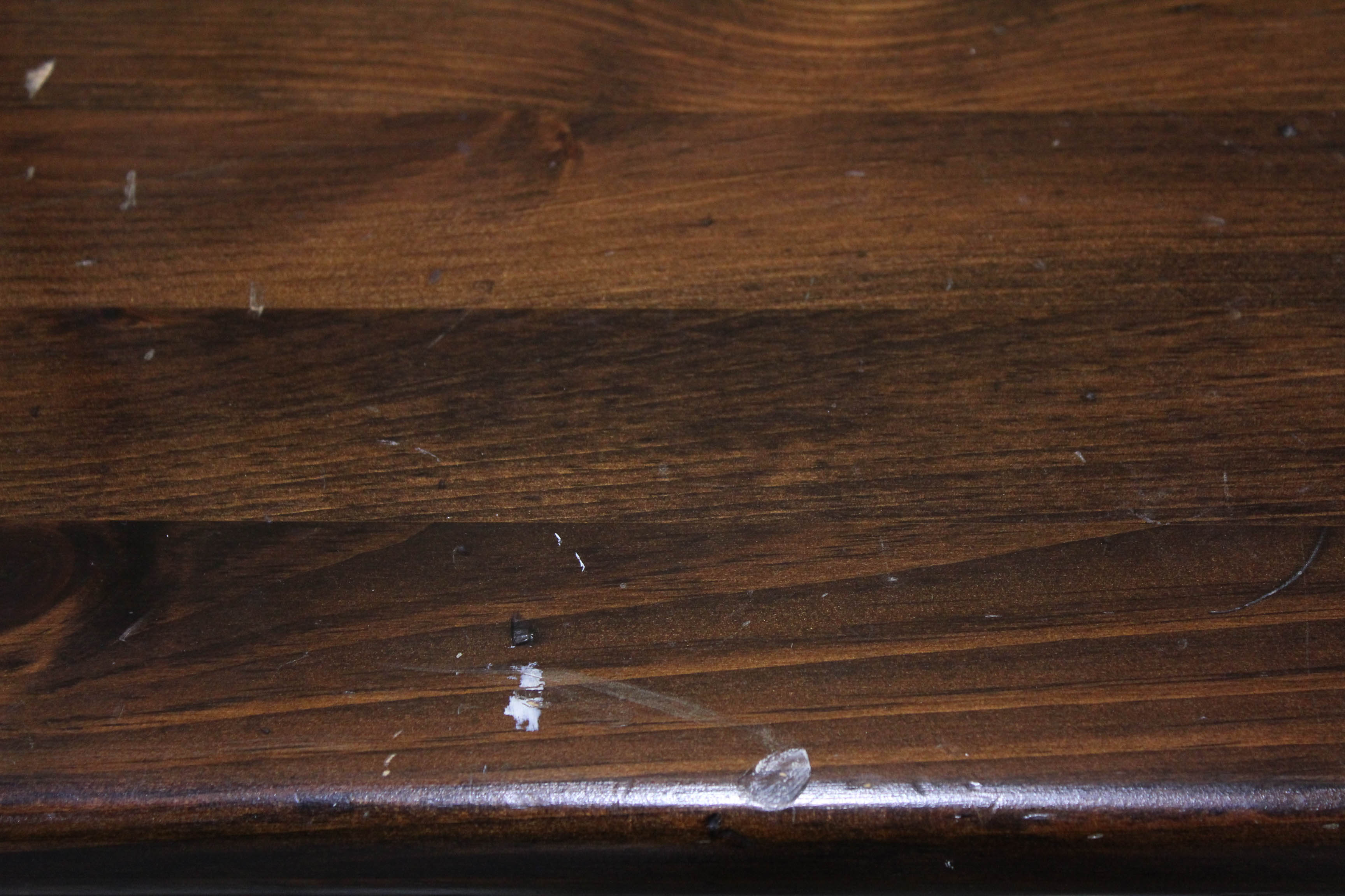 Ethan Allen Federal Style Antiqued Pine Hutch