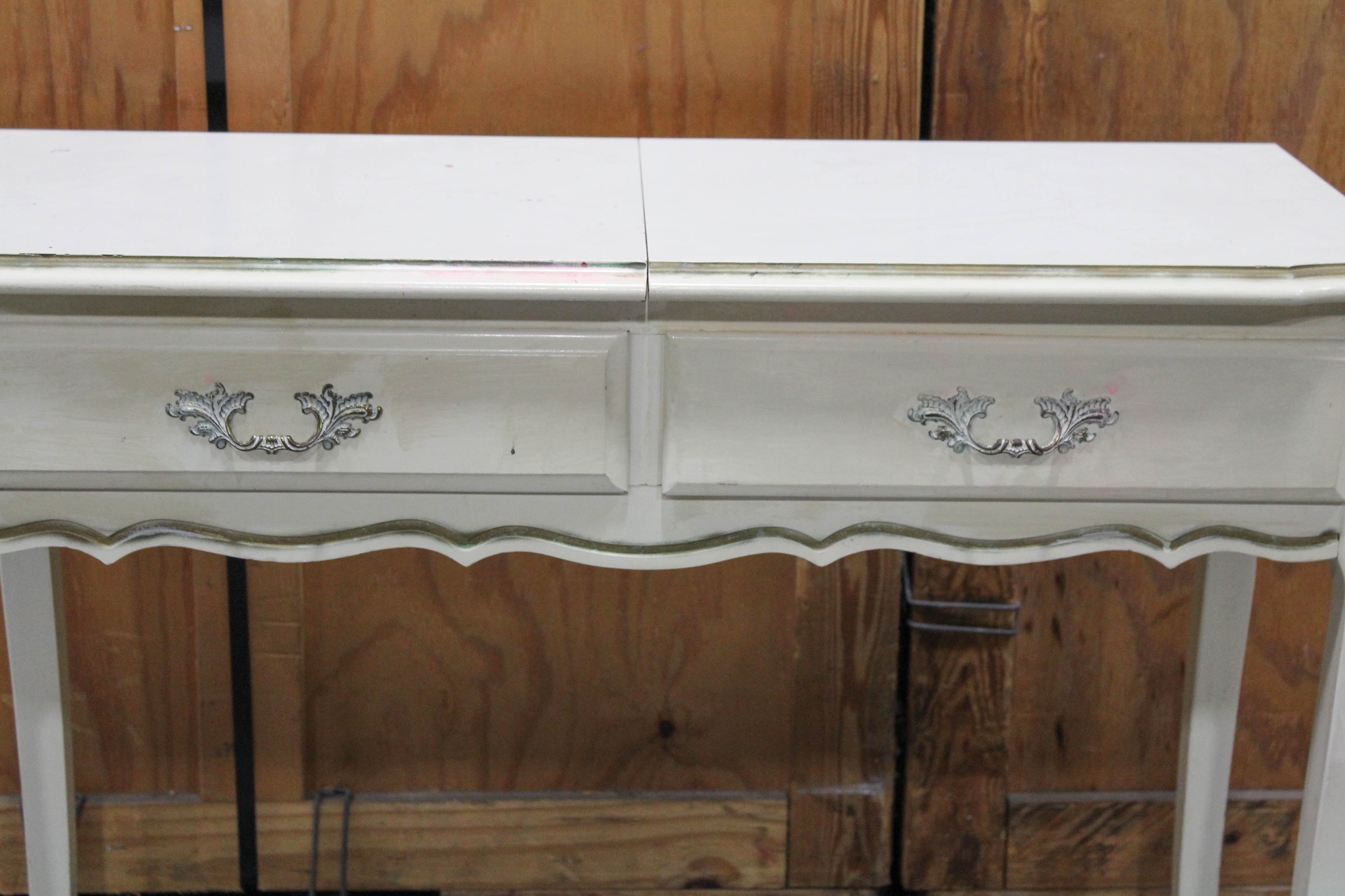 French Provincial Style Vanity Table