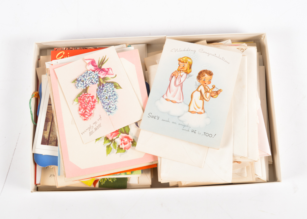 Collection of Vintage Greeting Cards
