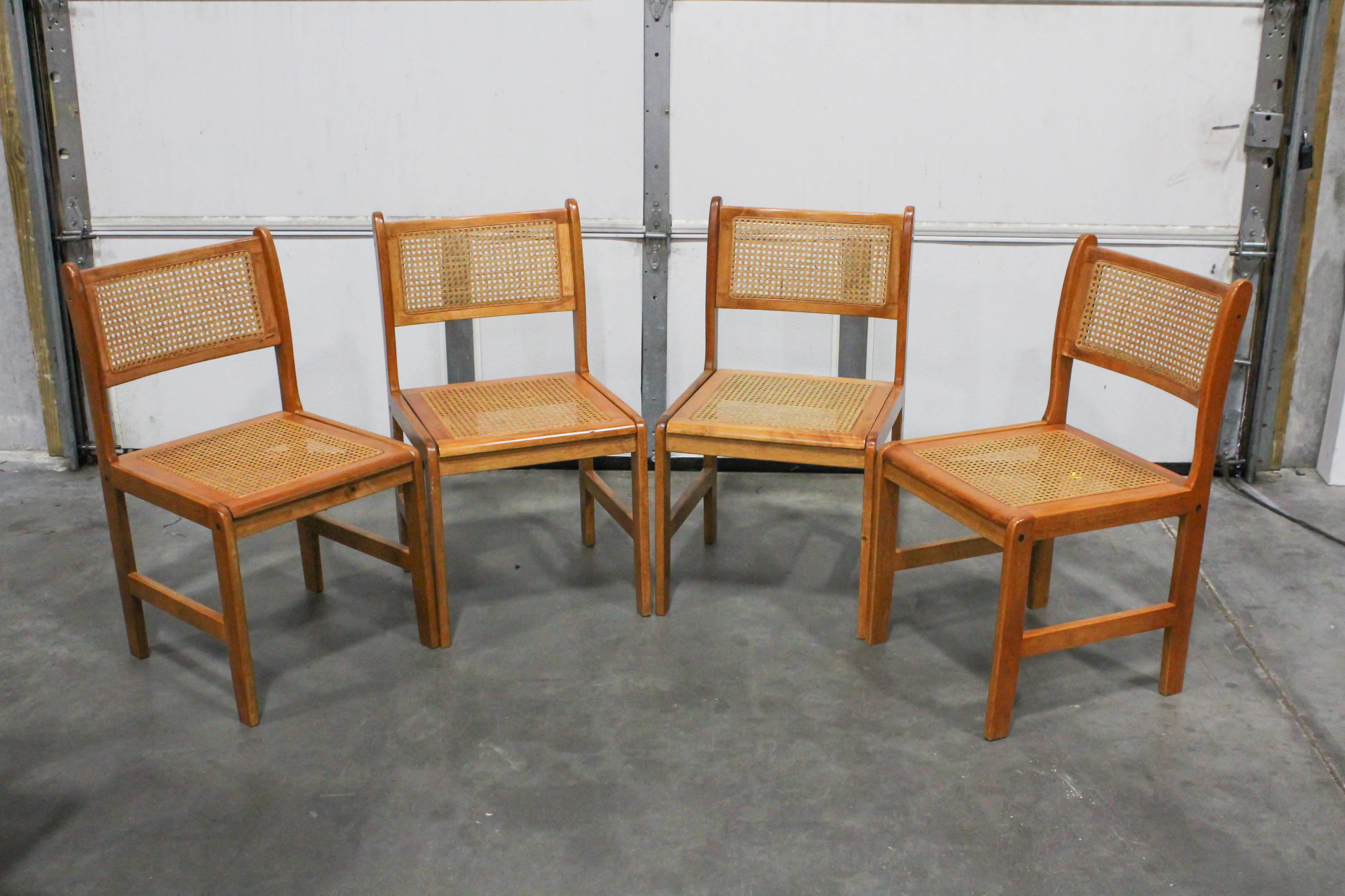 Mid-Century Maple Chairs