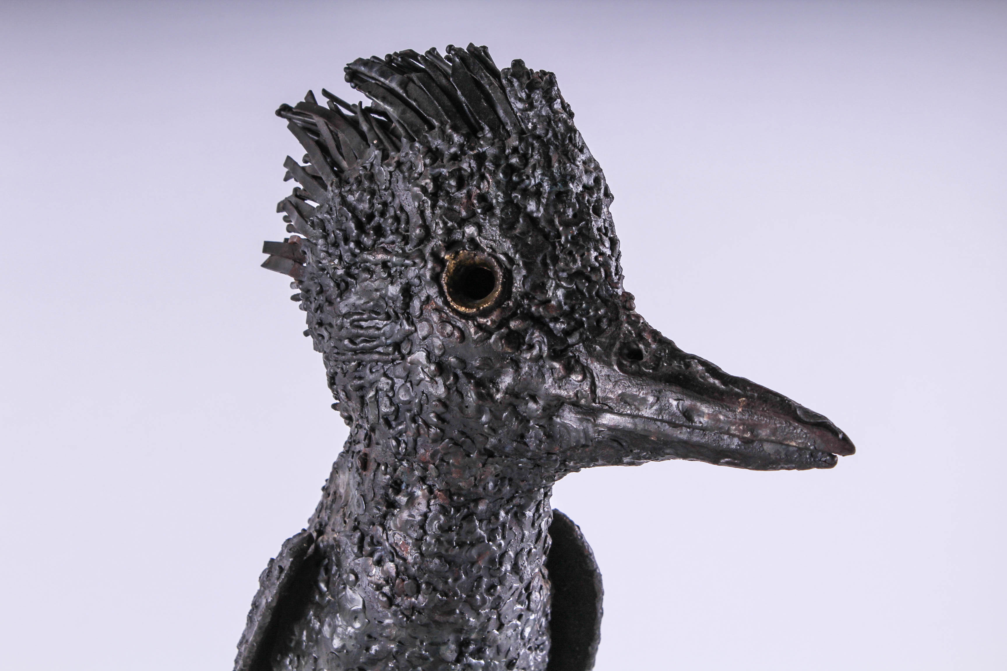 W.H. Rawls Cast Iron Bird Sculpture
