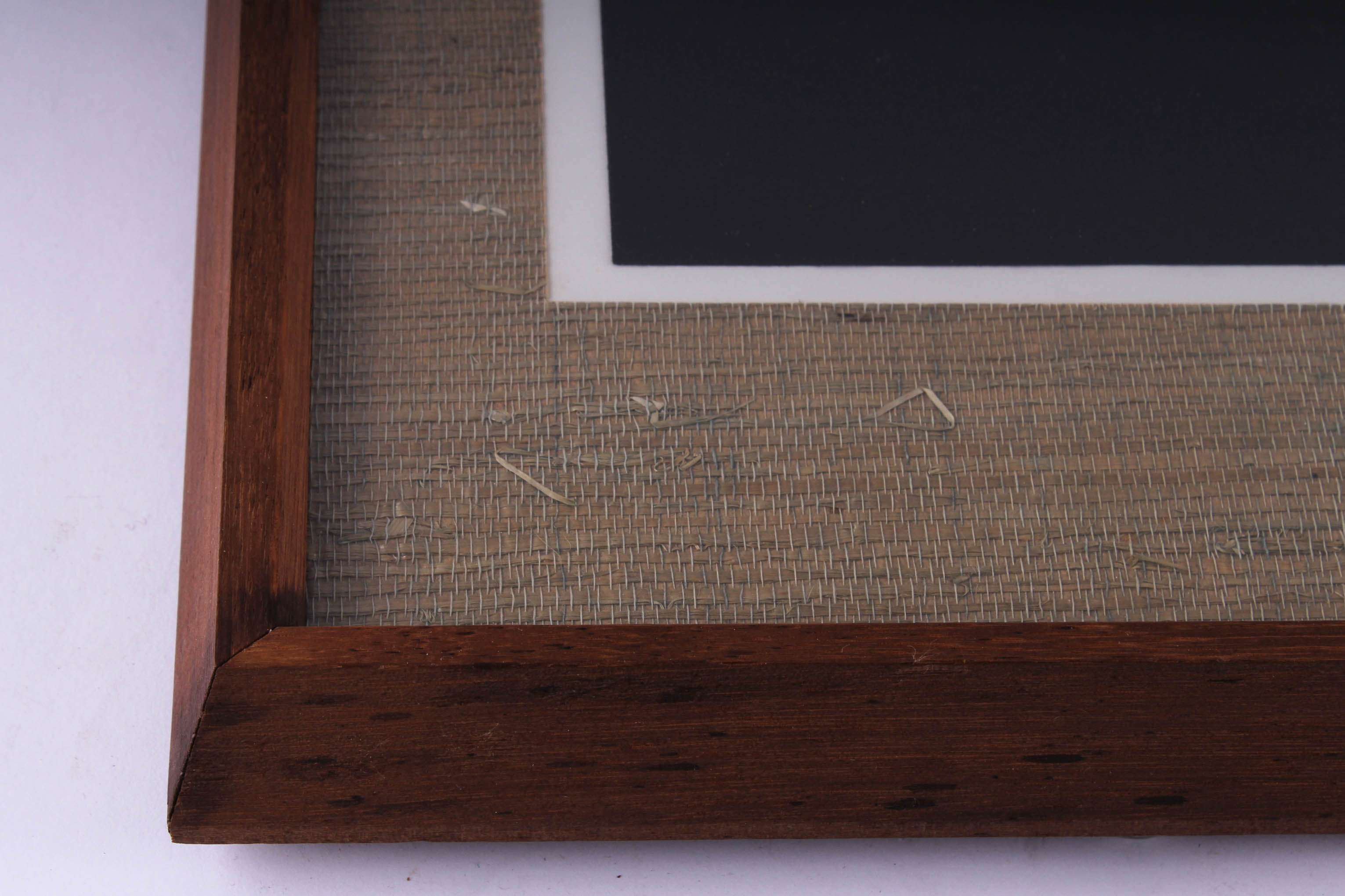 Framed Mixed Media Floral Art