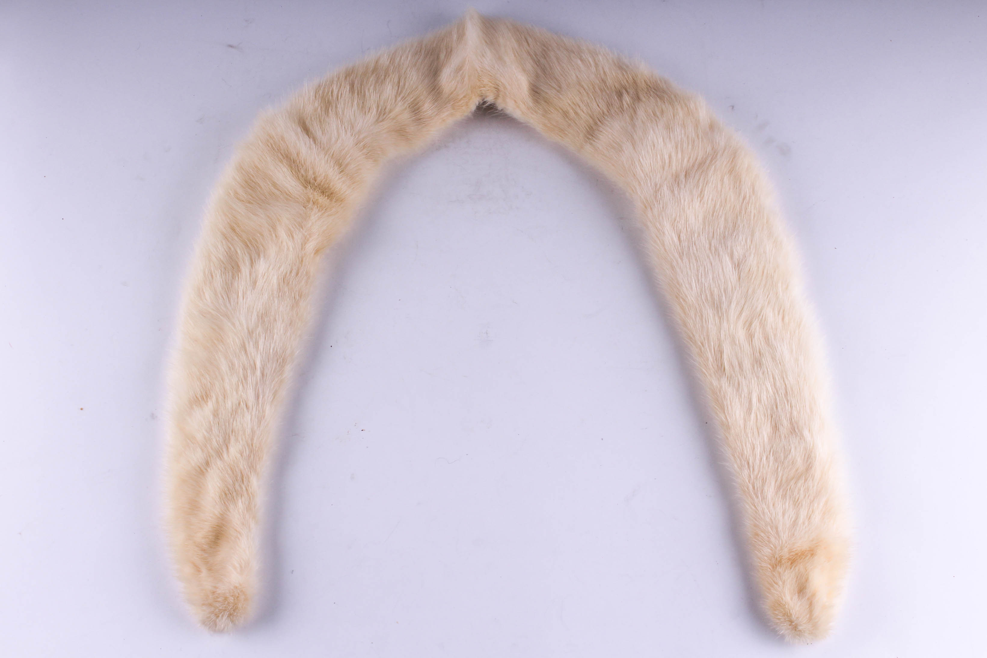 Vintage Blonde Mink Collar