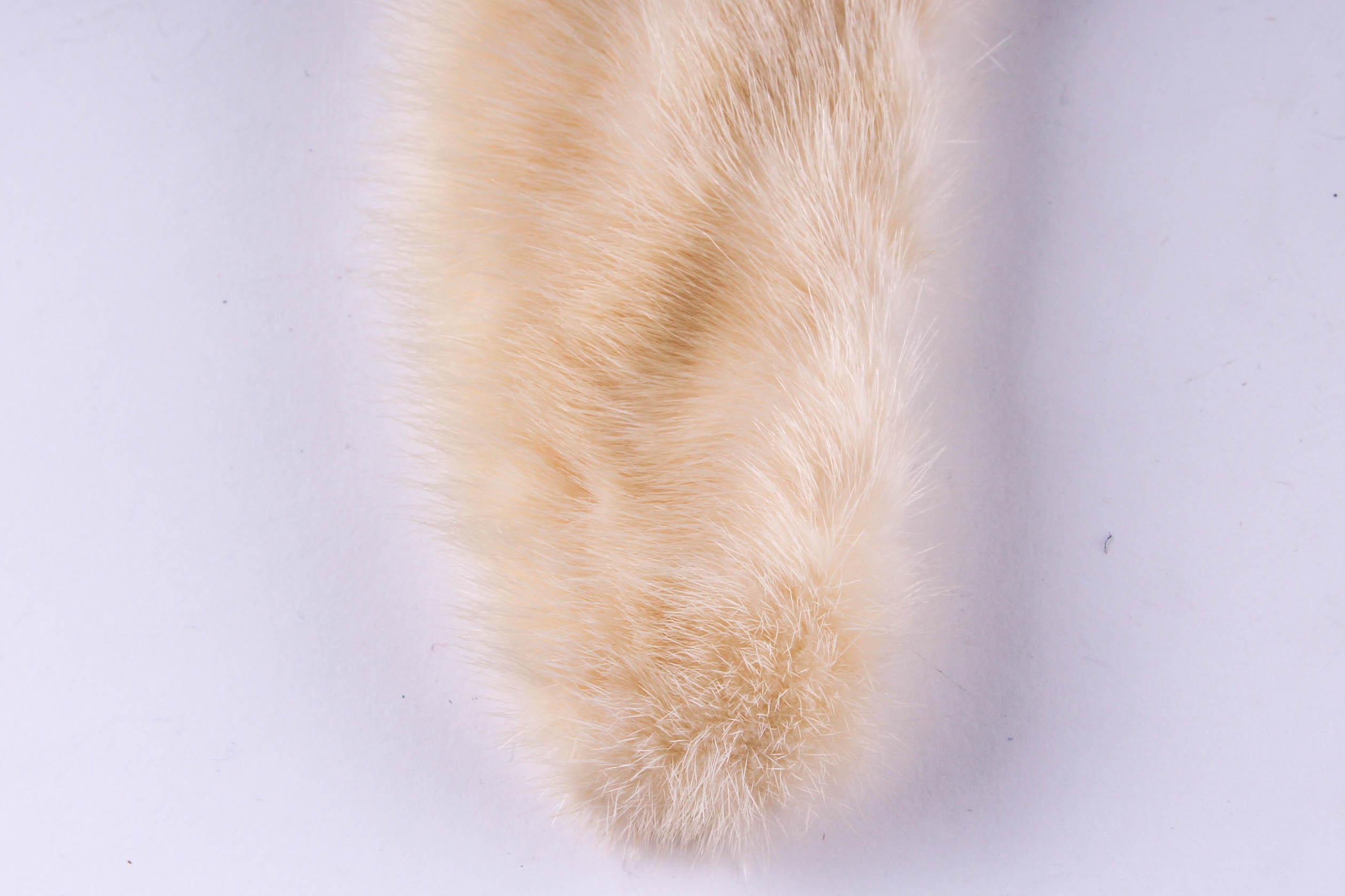 Vintage Blonde Mink Collar