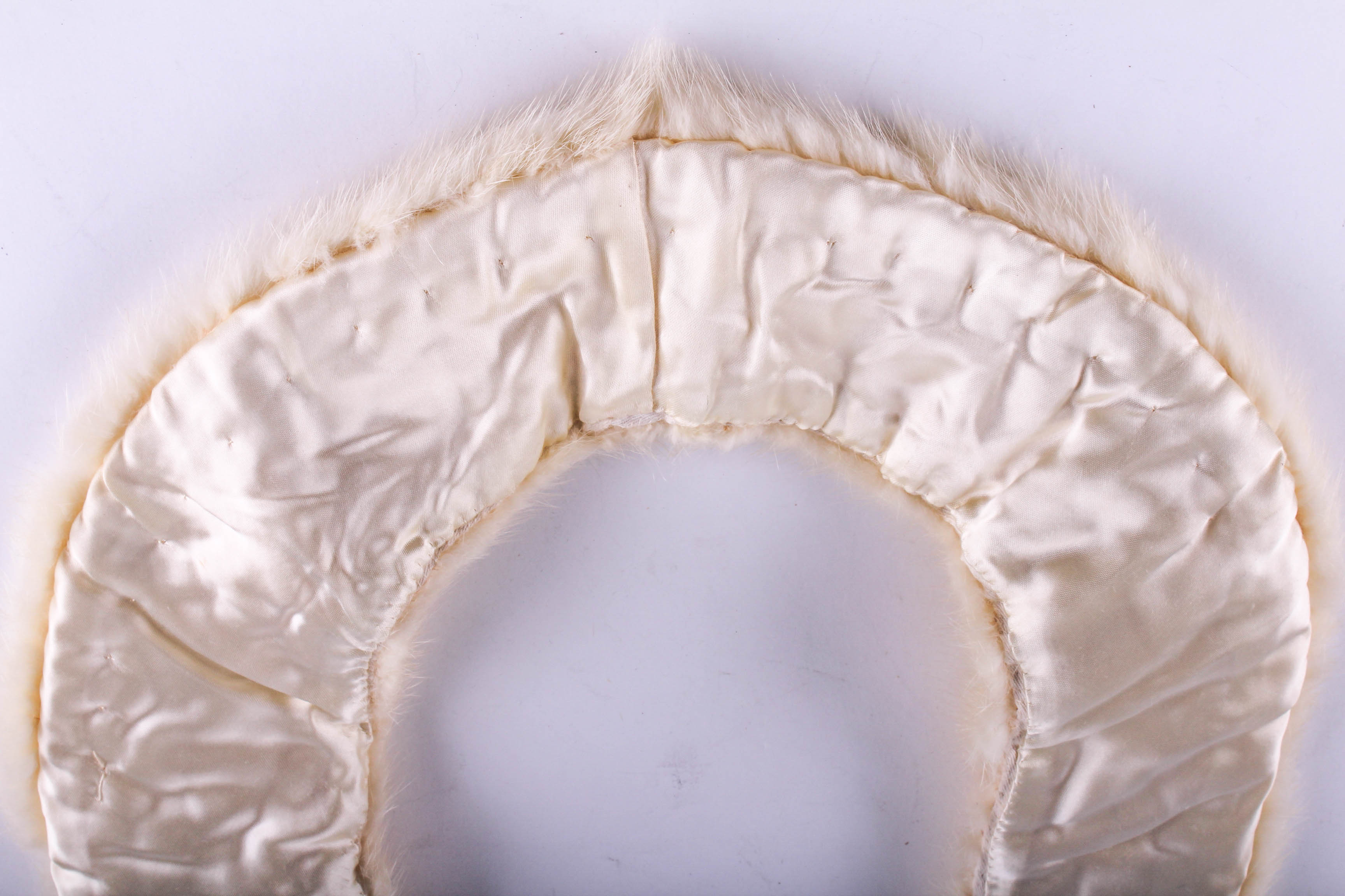 Vintage Blonde Mink Collar