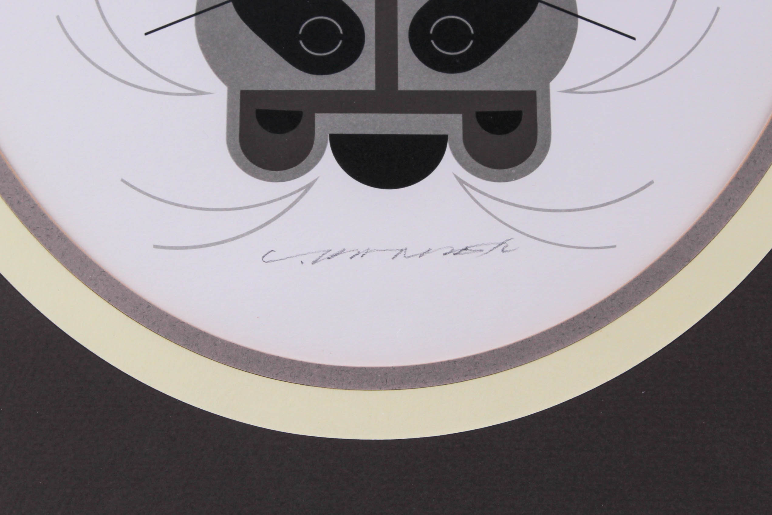 "Raccrobat" Charley Harper Signed Offset Lithograph Print