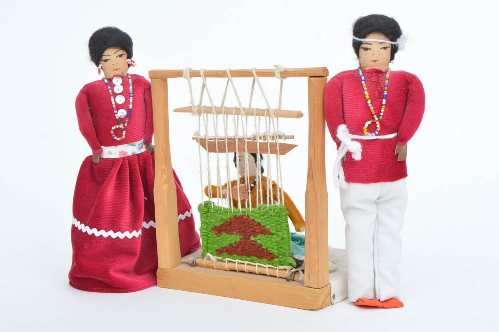 Native American Themed Hand-Sewn Dolls