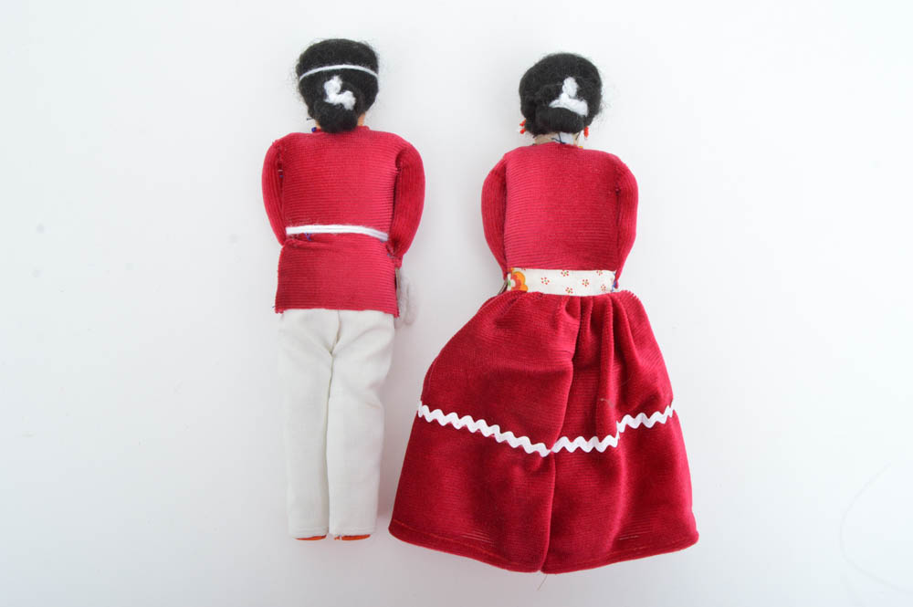 Native American Themed Hand-Sewn Dolls