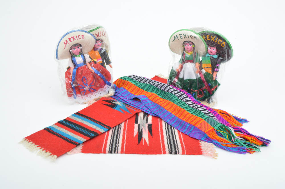 Grouping of Mexican Souvenirs