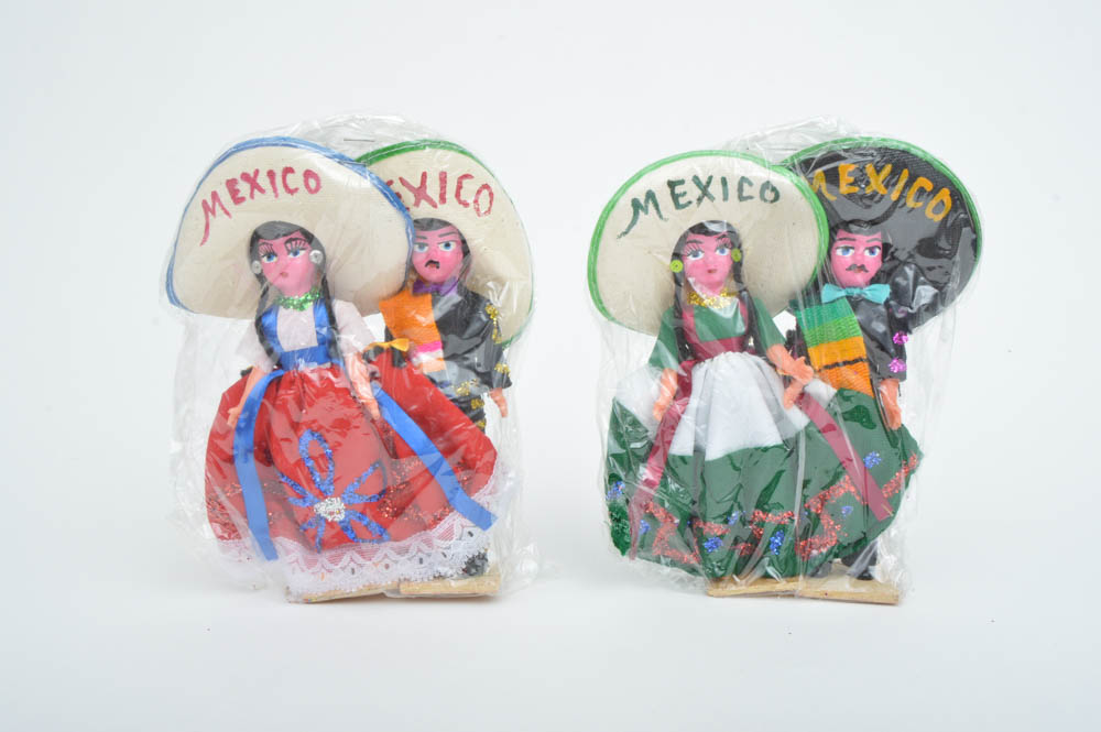 Grouping of Mexican Souvenirs