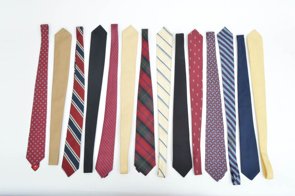 Large Collection of Dress Ties