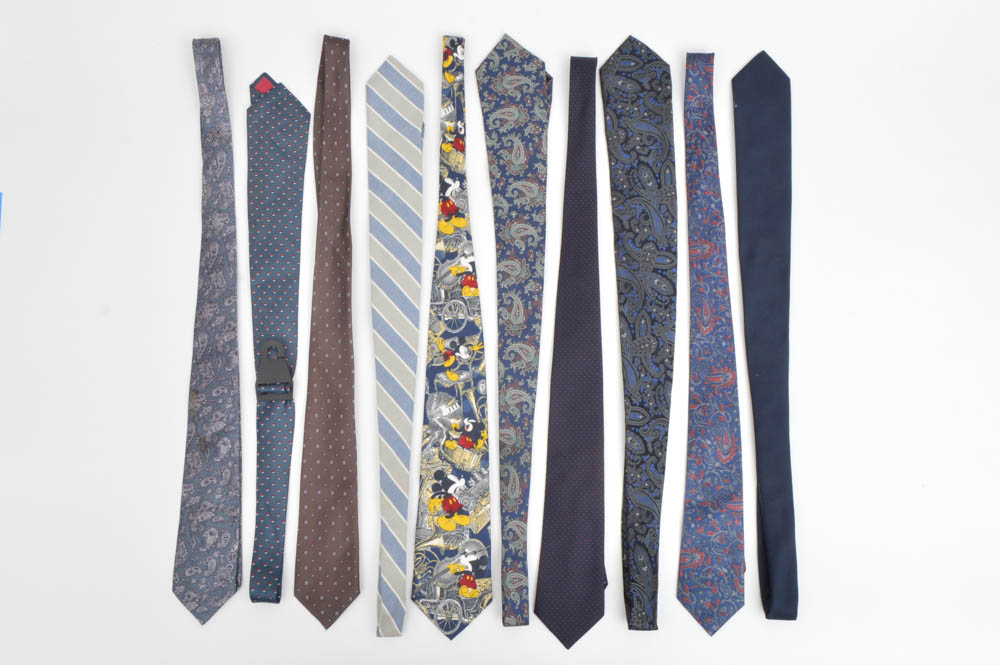 Large Collection of Dress Ties