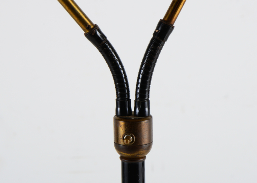 1950s Double-Arm Floor Lamp