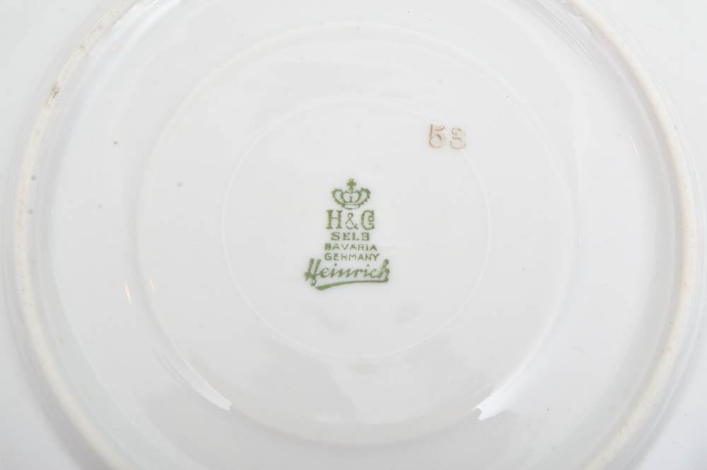 Heinrich and Co. "Victoria" Eight Place China Set
