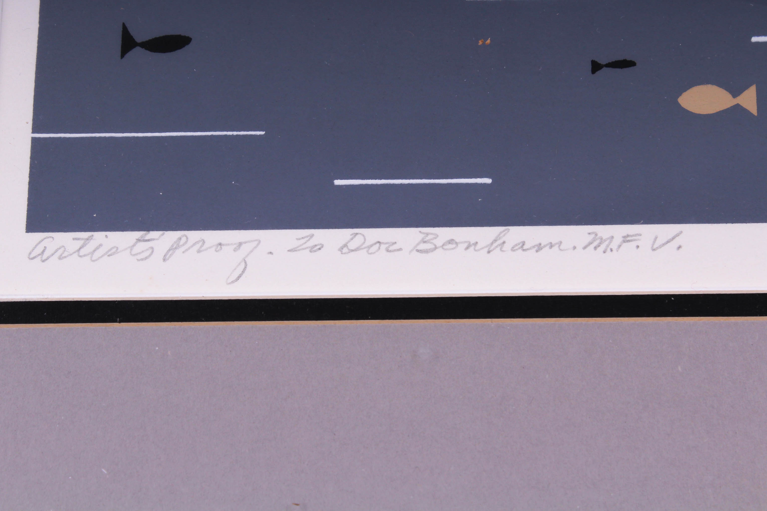 "Noazark" Edie Harper Artist Proof Serigraph