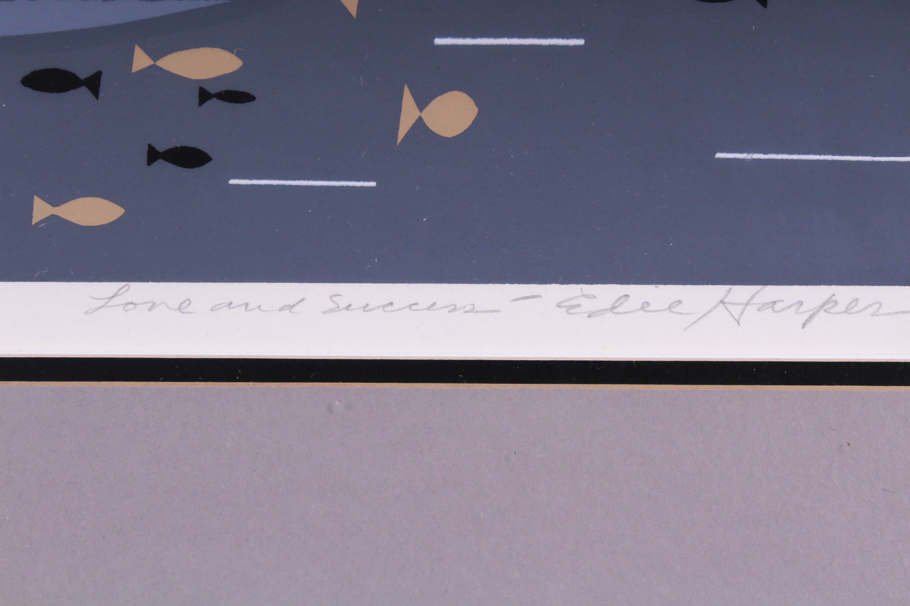 "Noazark" Edie Harper Artist Proof Serigraph