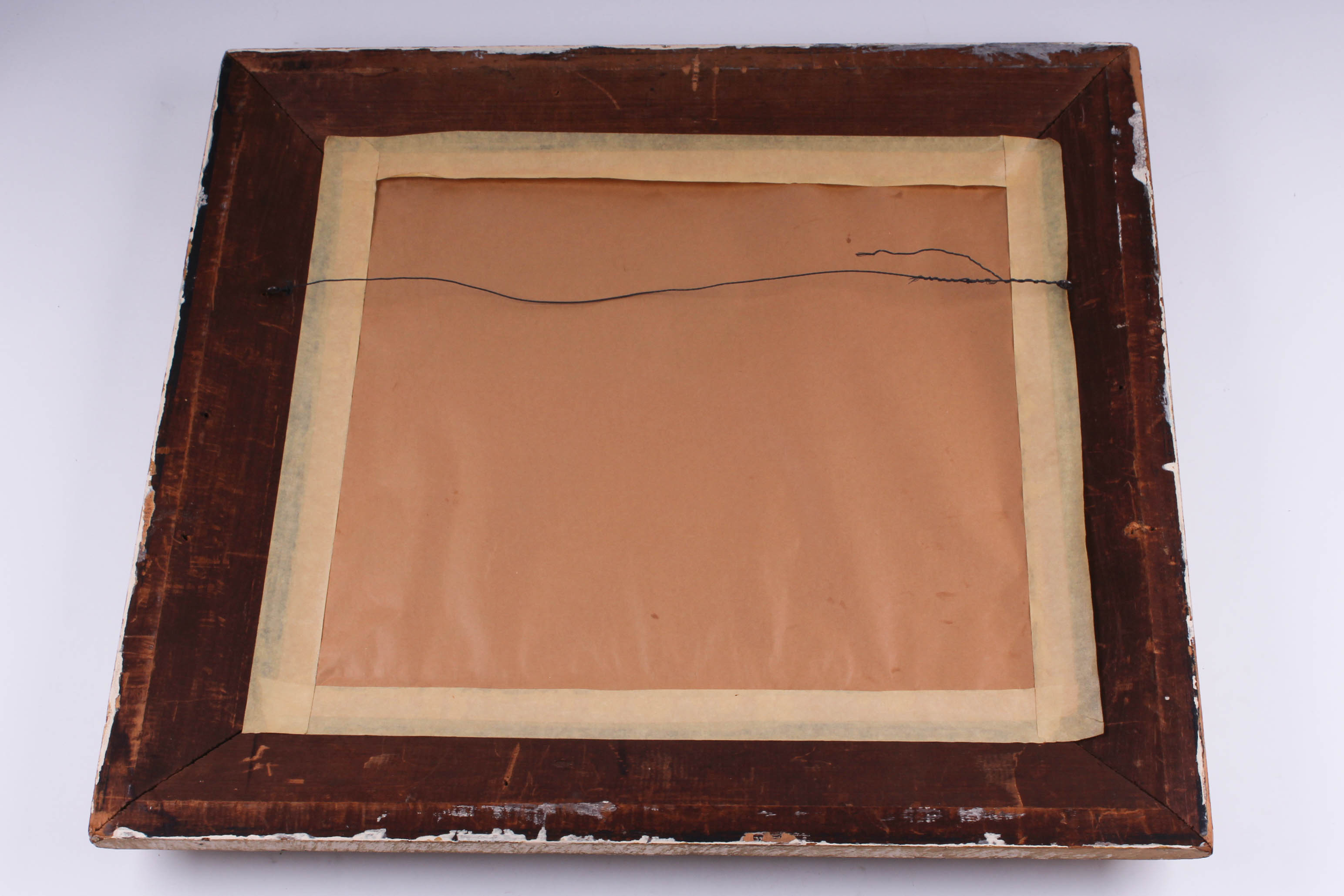 Framed Hard Pastel Drawing