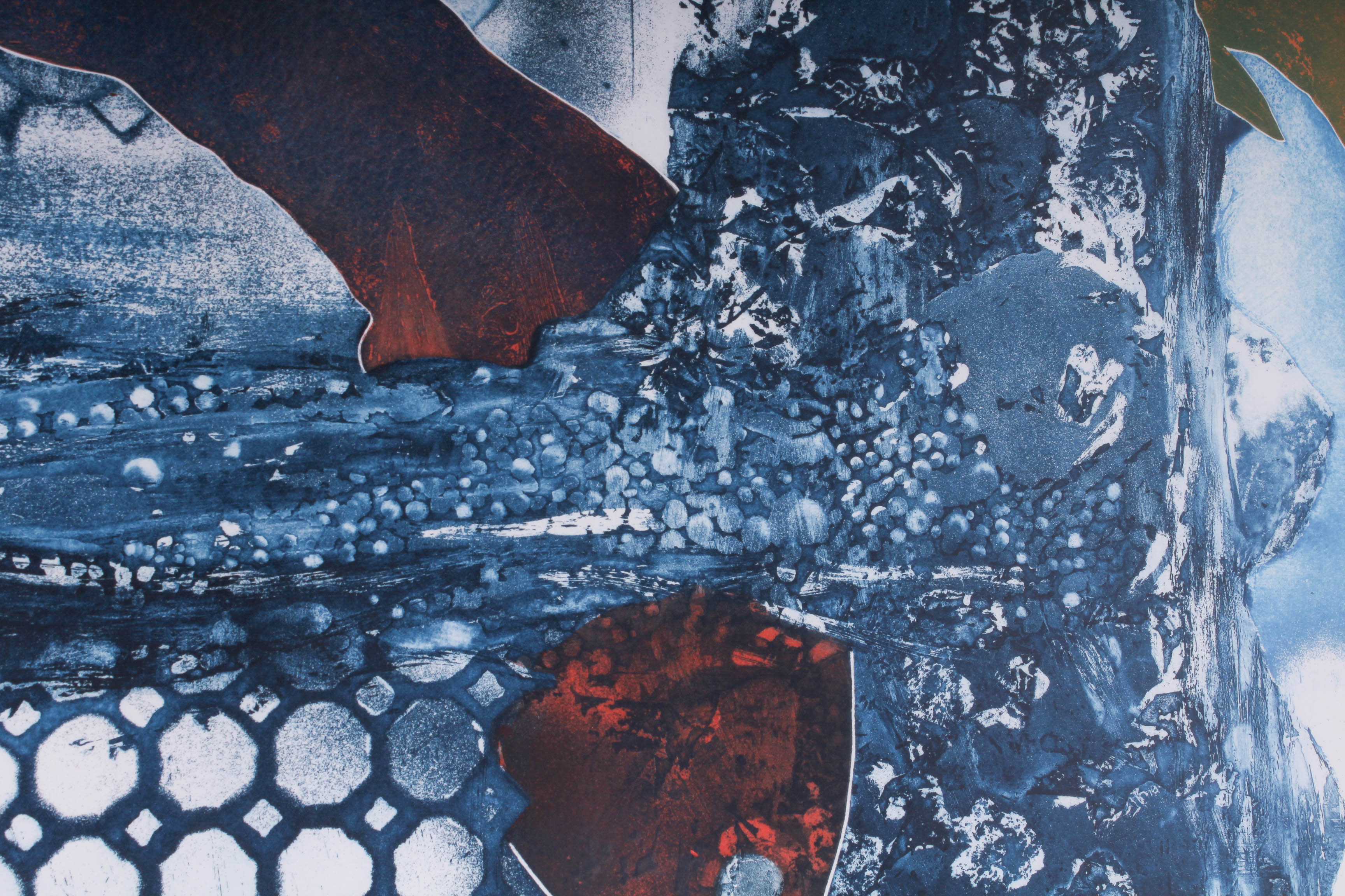 W.H. Rawls Signed Numbered Aquatint Etching "Tuna Time"