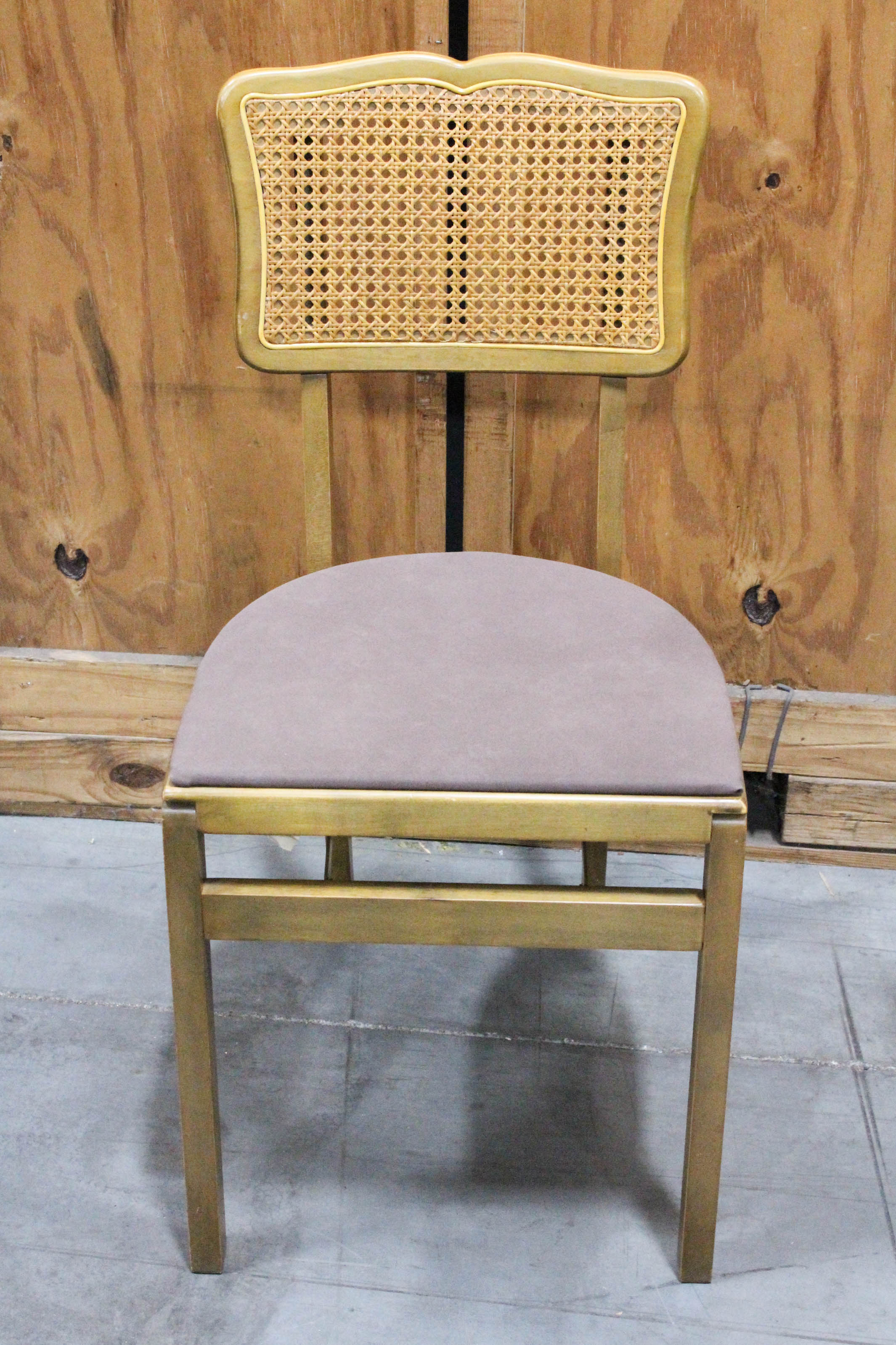 Vintage Stakmore Folding Table and Chairs