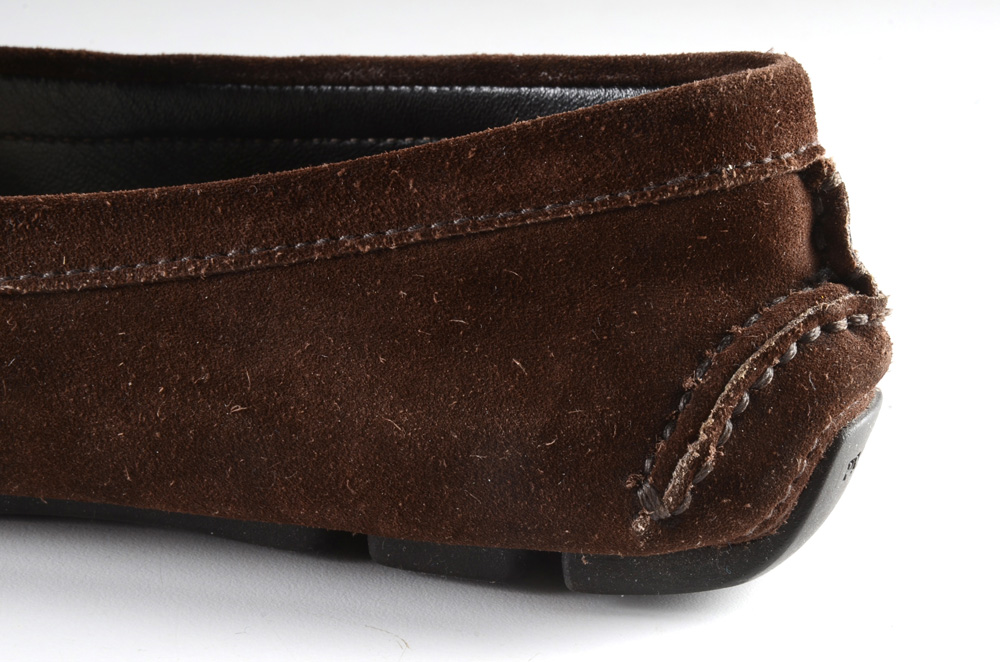 Women's Prada Brown Suede Drivers