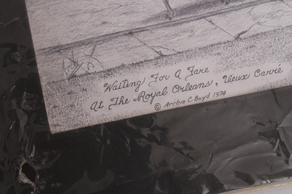 New Orleans Souvenir Prints by Archie C. Boyd