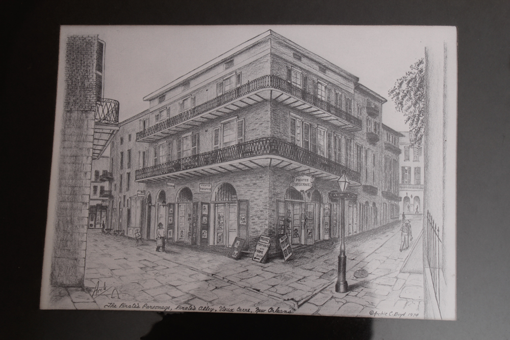 New Orleans Souvenir Prints by Archie C. Boyd