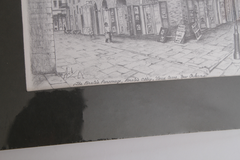 New Orleans Souvenir Prints by Archie C. Boyd